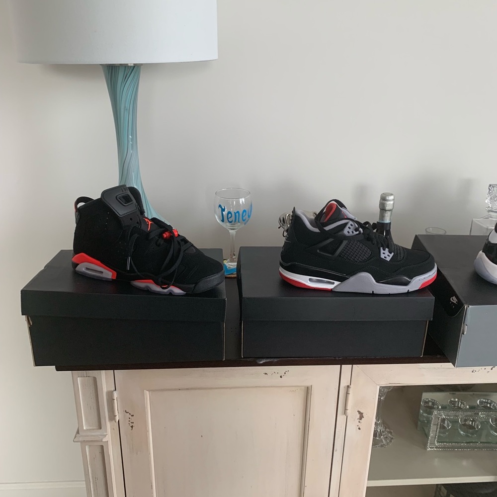 Jordan Retro 6 and Jordan 4 Retro